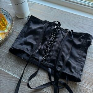 Forever 21 Black Corsage